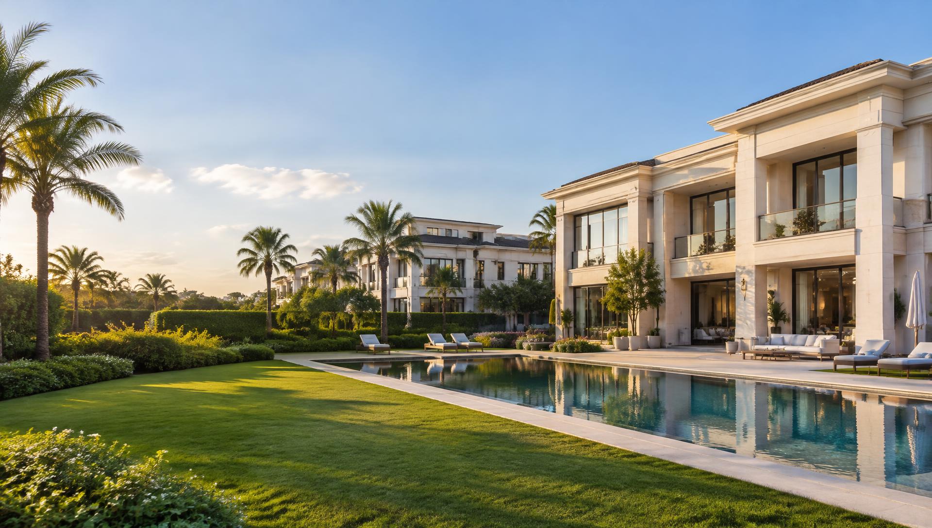 Luxury Mountain View villa and landscaped pool